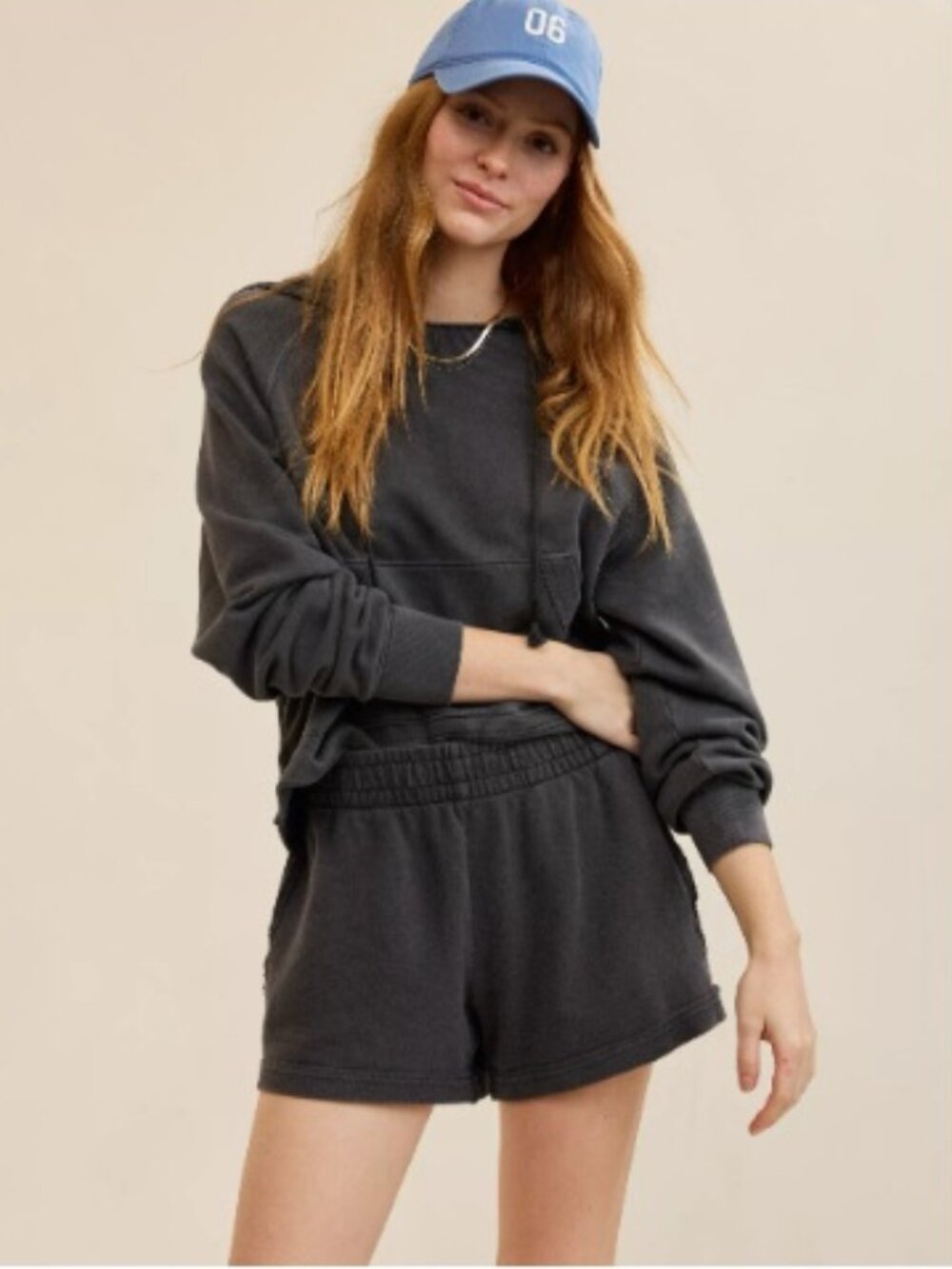Aerie Vacay Hoodie and Short set